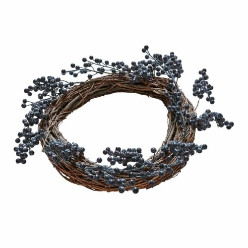 Loberon Kranz Isabeau, blau/braun