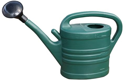 Sharplace Pot d'arrosage, arrosoir de Jardin, bidon d'eau de Jardinage, Bec Long, avec tête d'arrosage pour Plantes de Parterre de Fleurs, pelouse intérieure et, 3L 43x19x24cm