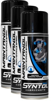 Maintenance Spray Lubricant Rust Inhibitor Multi-Use Maintenance Fluid - 400 mL (3)