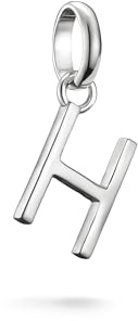 Thomas Sabo Charm Club Connect Charm-Hängsmycke Bokstav Återvunnet 925 Silver