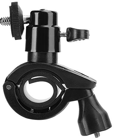 Blaihild POM Supporto per Dash Cam per Auto, Supporto per Regolazione Specchietto Retrovisore per Telecamera DV Antiscivolo per Camion SUV, Gamma di Morsetto da 17mm a 32mm Testa a Sfera con (BLACK)