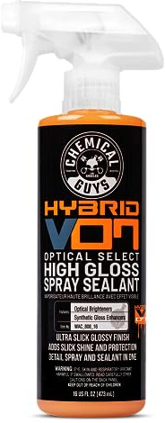 Chemical Guys WAC_808_16 Hybrid V7 Optical Select High Gloss Spray Sealant & Quick Detailer (Safe for All Finishes Including Ceramic Coatings), 16 fl oz, Orange Scent