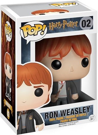 Funko Pop! Movies: Harry Potter - Ron Weasley - Collectable Vinyl Figure - Gift Idea - Official Merchandise - Toys for Kids & Adults - Movies Fans - Model Figure for Collectors and Display