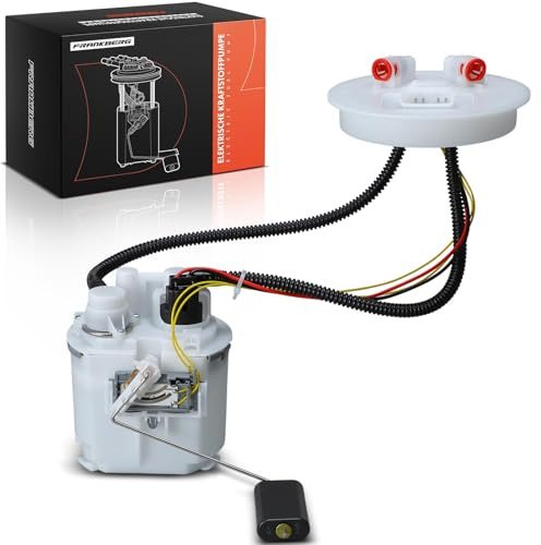 Frankberg Kraftstoffpumpe Benzinpumpe Kraftstoff-Fördereinheit Modul Satz | Kompatibel mit Mondeo III Turnier BWY Mondeo III B5Y Replace# 0986580408 4-Polig