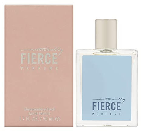 Abercrombie & Fitch Naturally Fierce Eau de Parfum, 50 ml (Pack of 1), Glas Durchsichtig