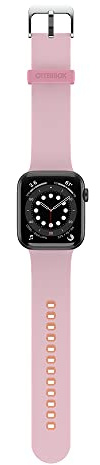 OtterBox All Day Watch Band for Apple Watch 44/45/46mm, Pink/Orange | Replacement Durable Soft Touch Silicone Strap for Apple Watch