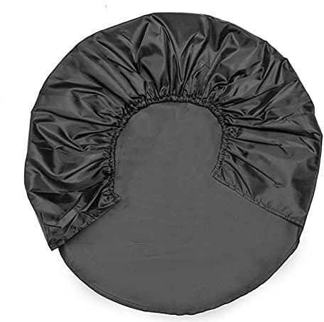 Reifentasche,Reifentaschen 4 stücke Auto Rad Reifenabdeckungen 80 * 30 cm Schwarz Oxford Tuch Reifenabdeckungen Protector Wasserdicht Anti-Scratch Zubehör für Autos