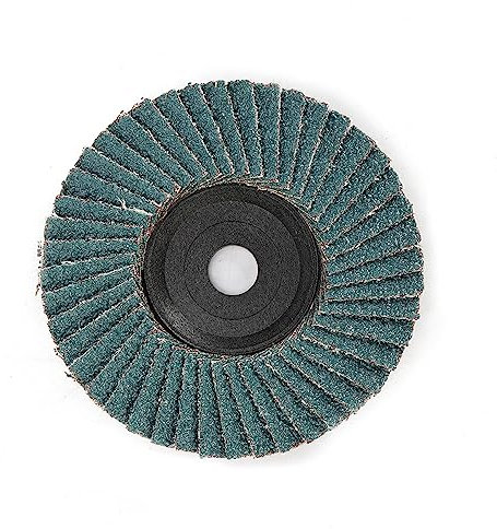 Schleifmittel Flap Wheel Schleifen Polieren, 3 Zoll flache 75-mm-Schleifscheiben for Holzschneiden for Winkelschleifer, Polierwerkzeuge, Teile, Metalltrennscheiben, Rotationswerkzeug(120)
