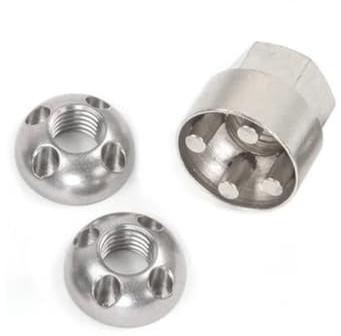 Lot de 2 écrous de sécurité antivol M8 pour auvent TentBox avec barre LED