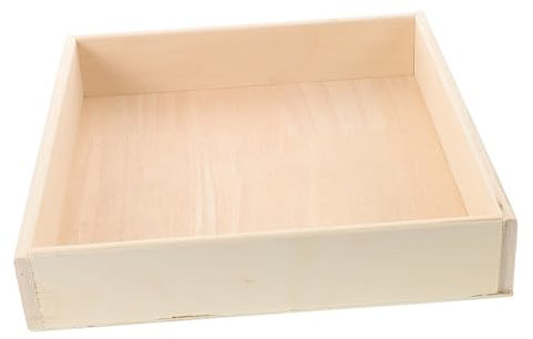 Abaodam Sandkasten Für Kinder Tragbarer Sandkasten Aus Holz Kompakter Für Drinnen Und Draußen Spielzeugaufbewahrungsbox