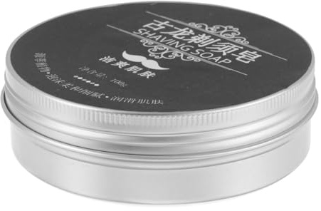 LIFKICH Sapone da Barba Schiumoso per Uomo e Donna Fragranza Piacevole, Pasta Leggera la Cura della Barba e Baffi, per Uso Domestico in Viaggio