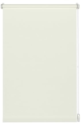 Gardinia Rollo ohne Bohren, Zum Kleben oder Klemmen, Blickdicht, Sichtschutz, Blendschutz, Inkl. Montage-Teile, EASYFIX, Hellgrau, 75 x 150 cm (BxH)