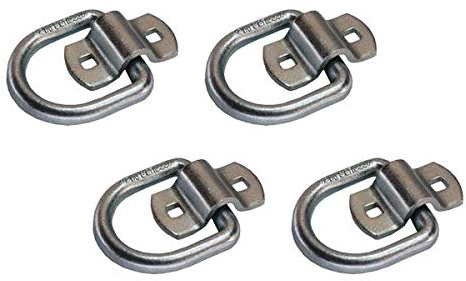 4 x Zurröse Zugkraft LC 2500 daN Zurrpunkt Zurrbügel Zurrring Zurrmulde zur Ladungssicherung Schwerlast 2,5t