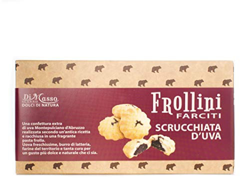 Frollini farciti con Confettura Extra di Uva Scrucchiata