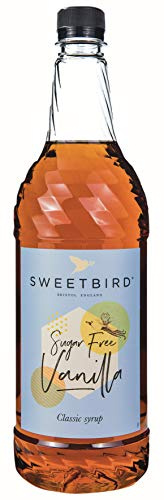 Sweetbird Vanillesirup ohne Zucker, 1 Liter, FS253