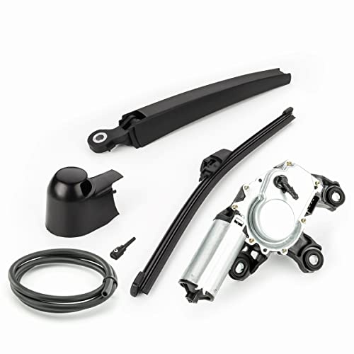 LST Wischermotor Heck Scheibenwischer Motor Wischblatt hinten kompatibel mit VW Polo 9N
