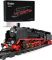 Nifeliz BR01 Set di blocchi da costruzione del treno a vapore con rotaie, Locomotiva a vapore espresso Modello, Idee Regalo per adulti e Bambini 1173 pezzi​