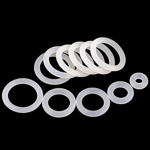 Rubber O Ring Keyboard Switch Dampeners Keyboards Accessories White For Keyboard Dampers Keycap O Ring Replace Part M3 M60|Washers| - - (Inner Diameter: M25x2, Color: 20pcs)