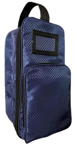 Outdoor Sport Schuhtasche, Golfschuhe Tragetasche - wasserdichte Schuhtasche Reißverschluss Tragetasche | Große Tragbare Aufbewahrungstasche mit Außentasche, blau, Se référer au descriptif, Siehe