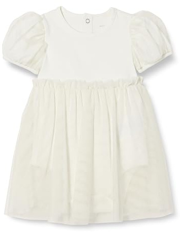 Amazon Essentials Baby Mädchen Enges Kleid aus Tüll, Elfenbein, 24 Monate