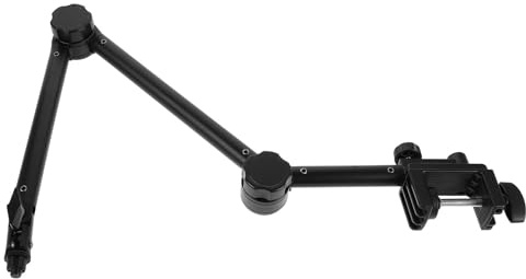TOYZFRIENDY Braccio Microfono da Tavolo con Clip Asta Retrattile per Registrazione e Streaming Compatibile con Microfoni Condensatore Standard