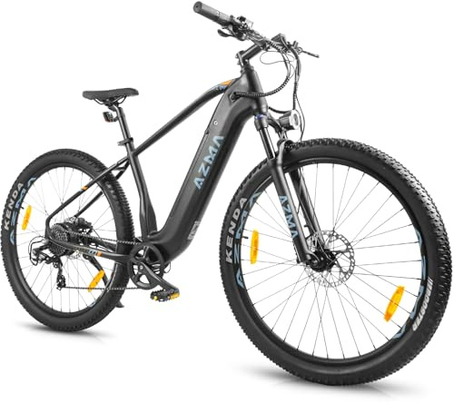 Powerme Bicicleta electrica,Bicicleta Eléctrica para Adultos de 27,5/29 con Bateria Extraible 36V/48V, 8 Velocidades E-Bike para MTB,Desplazamientos Urbanos