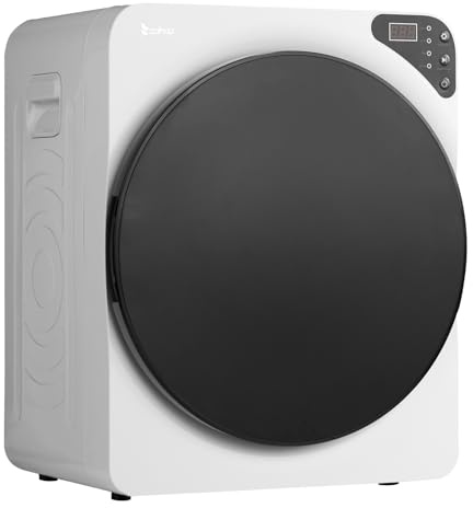 LEADZM Mini Wäschetrockner 3 kg (GDZ40-428E) | Trockner, Ablufttrockner, Wäschetrockner Klein, 1000W