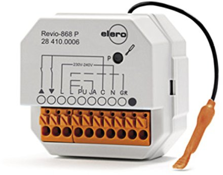 Elero Revio-868 P Einbau Funkempfänger für Rohr- und Jalousieantriebe