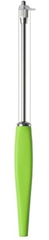 Osti Original (Green) Cheese Slicer Double Wire Stainless Steel Cutter for Thin and Thick Slices, for semi-Hard and semi-Soft Block Cheese Dishwasher Safe Danish Design, one Unit of 9 in