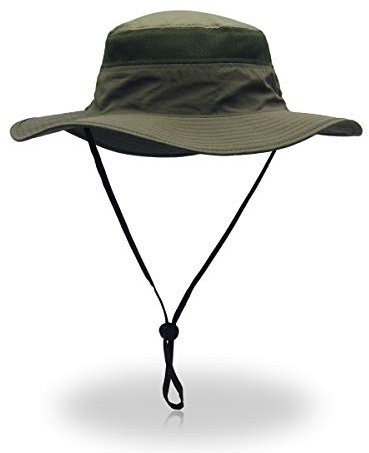 EONPOW fiskehattar vindtät UPF50+ UV-skydd hink strand nät solhatt 56–61 cm