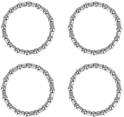X AUTOHAUX 4 piezas 37,2 mm rodamientos de biela rueda retenedores de rodamientos de bicicleta para bicicleta
