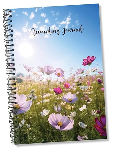 Spending Account Tracker Notebook, Expense Ledger Book for Small Business Bookkeeping, Money Tracker Notebook, Company Supplies for Finances (50 Pages)