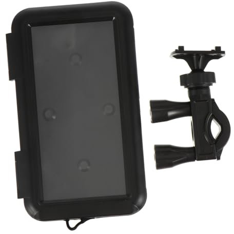 DOITOOL Wasserdichter Motorrad Handyhalter Aus Robustem Kunststoff Hitzebeständig Kompatibel Mit Meisten Smartphones Für Fahrrad Und Motorrad Einfache Montage