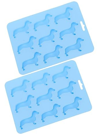 ABOOFAN Bacs À Glaçons En Silicone En Forme De Chien Pour Congélateur Lot De 2 Pour Cocktails Faciles À Utiliser