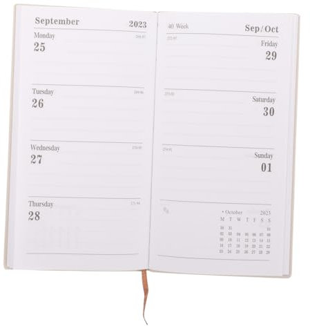 LALAFINA Wochen Und Monatsplaner To-do-notizbuch Für Effektives Zeitmanagement Geeignet Für Studenten Büroangestellte Und Elegantem