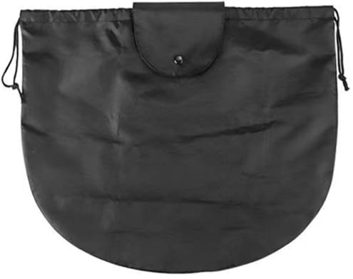 IMIKEYA Helmaufbewahrungstasche Schwarze aus Polyester mit Kordelzug Einfach zu Tragen Leichte Sporthelmtasche und Staubdicht für Skihelm und Motorradhelm