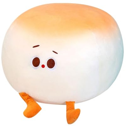 Krmoau Coussin Doudou en Forme de Pain,Coussin de Dos pour | Doudou Déco Compagnon Jouet pour Filles Adolescents