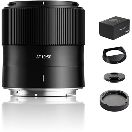 TTARTISAN Autofokus 56 mm F1.8 APS-C objektiv för Nikon Z Mount 56 mm f/1.8 Prime objektiv spegellös kamera (Z-Mount)