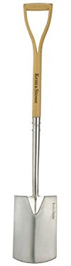 Kent and Stowe 70100001 Stainless Steel Digging Spade