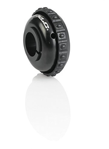 XLC Fahrraddrehglocke-2500704600, Campanello Girevole per Bicicletta. Unisex-Adulti, Nero, 53 mm