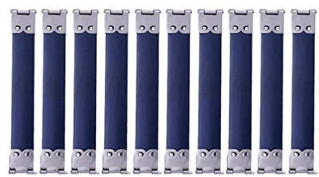 10 piezas de metal con marcos flexibles internos bolso bisagras clip de primavera beso broche bolsa para diy monedero bolsa haciendo 9 cm plata
