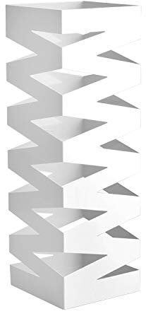 DANIEL JAMES Housewares Metal Umbrella Stand Holder Storage Rack Rain Water Drip Tray Walking Stick Home (AGP2373A)