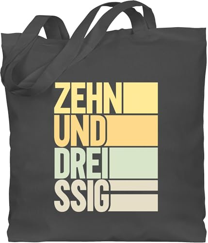 Shirtracer - Baumwolltasche - 40. Geburtstag - Zehnunddreissig