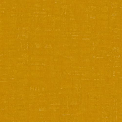 A.S. Création Tapete Uni Gelb Nara 387455 Einfarbig Vliestapete 10,05 m x 0,53 m Made in Germany