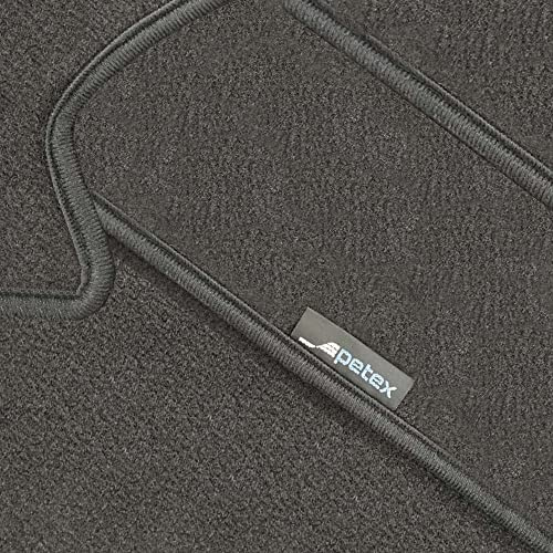 PETEX Uranus Autoteppich Premium Passform vorne Graphit 1-teilig