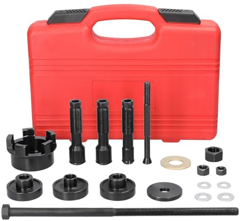 Shkalacar Motorcykel Hjullager Remover Set, Motorcykel Hjullager Avdragare Kit Manuell Reparationsverktyg Borttagare/Installation Lager Tillbehör