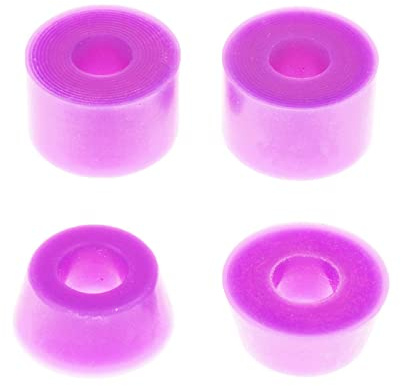 Milageto 4 Piezas Repuesto de Bushing para Longboard Amortiguador de Patineta Conector Cilíndrico Y Material PU Adecuado para Deportes Al Aire Libre Uso