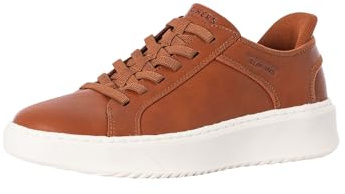Skechers Sneakers Court Break-Double Vented Hombre Cuero