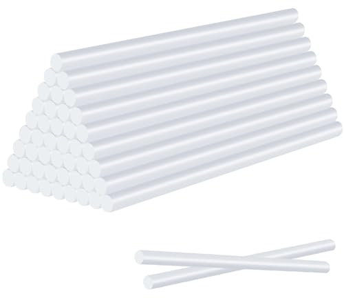 Heißklebestifte，45 stück Heißklebesticks 11 x 200 mm Heißkleber für heißklebepistole DIY Ersatzsticks transparent，Heißkleber für Heimwerken Reparieren