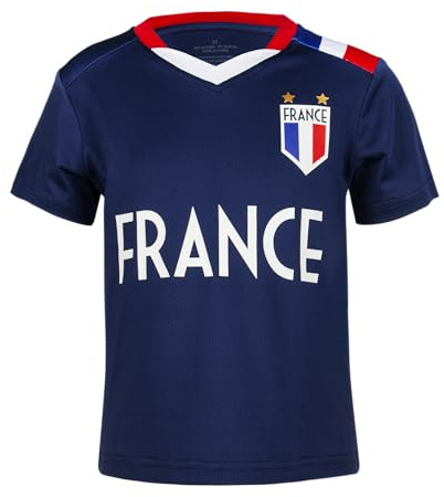 Cnins Fotbollströjor för ungdomar XS-3XL Futbol övning sport herr fotbollströjor XS-3XL, Frankrike–vuxen, XL-XXL